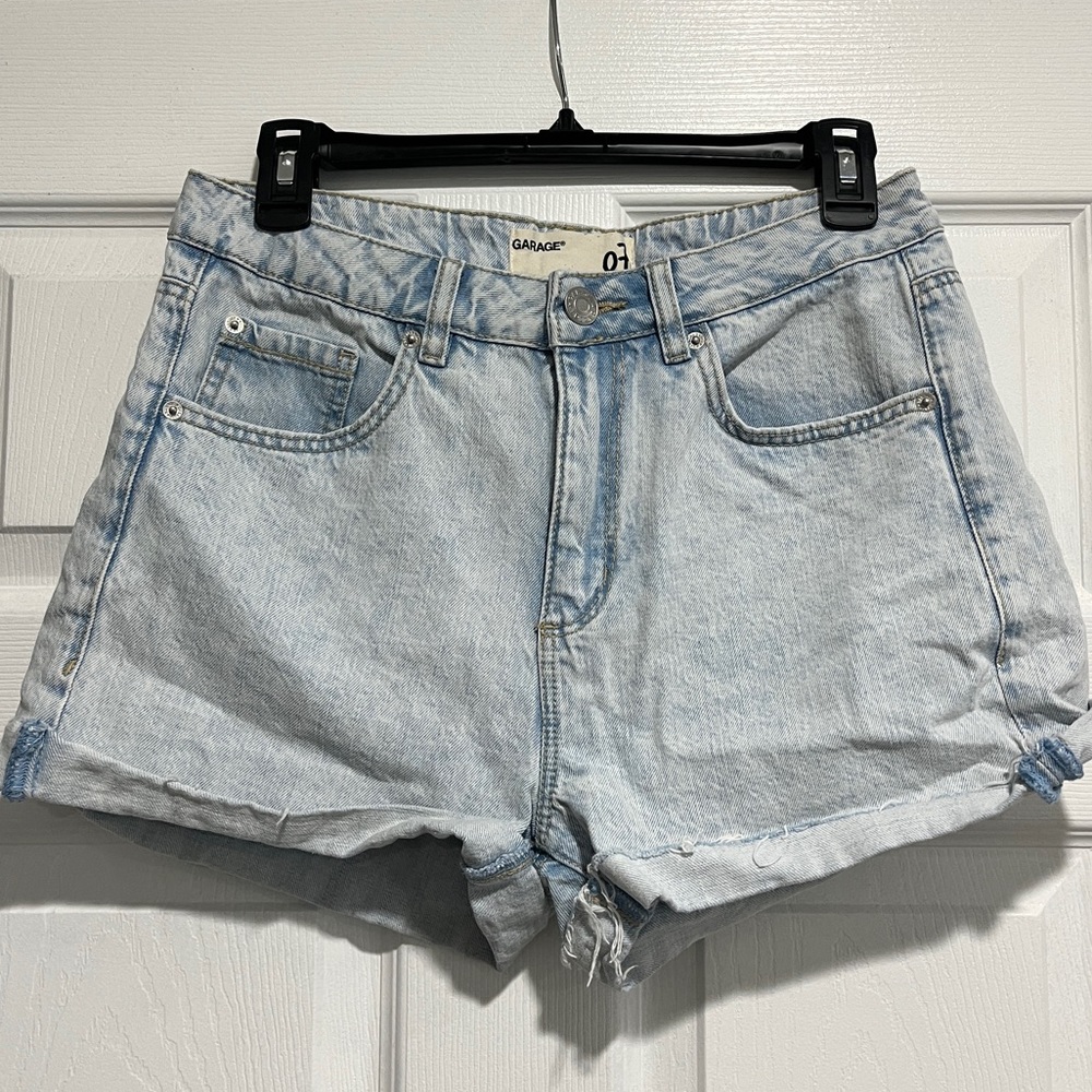Garage Light Denim Shorts
